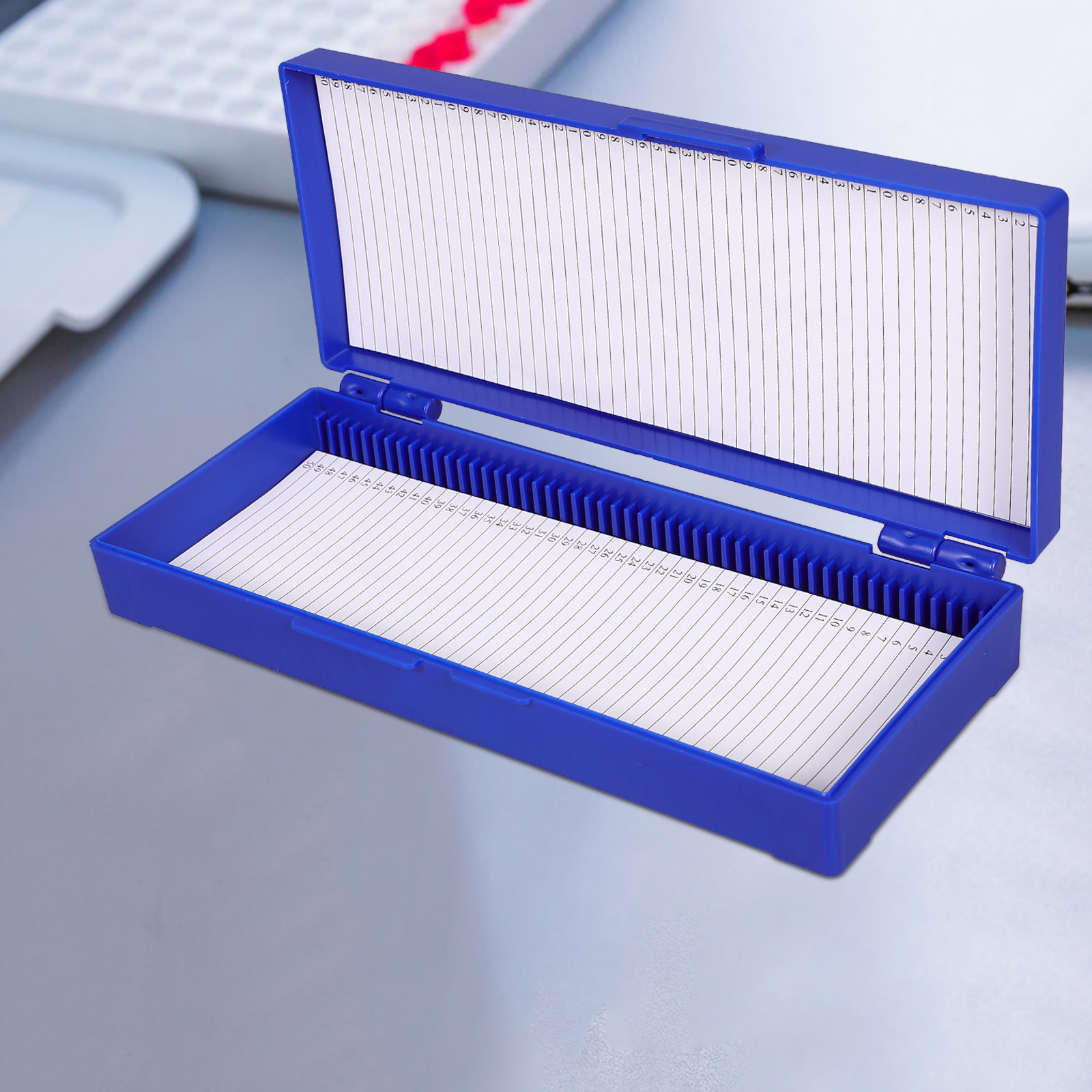 2Pcs Slide Boxes ABS Material  - Pathology Slide Storage 评论和价格