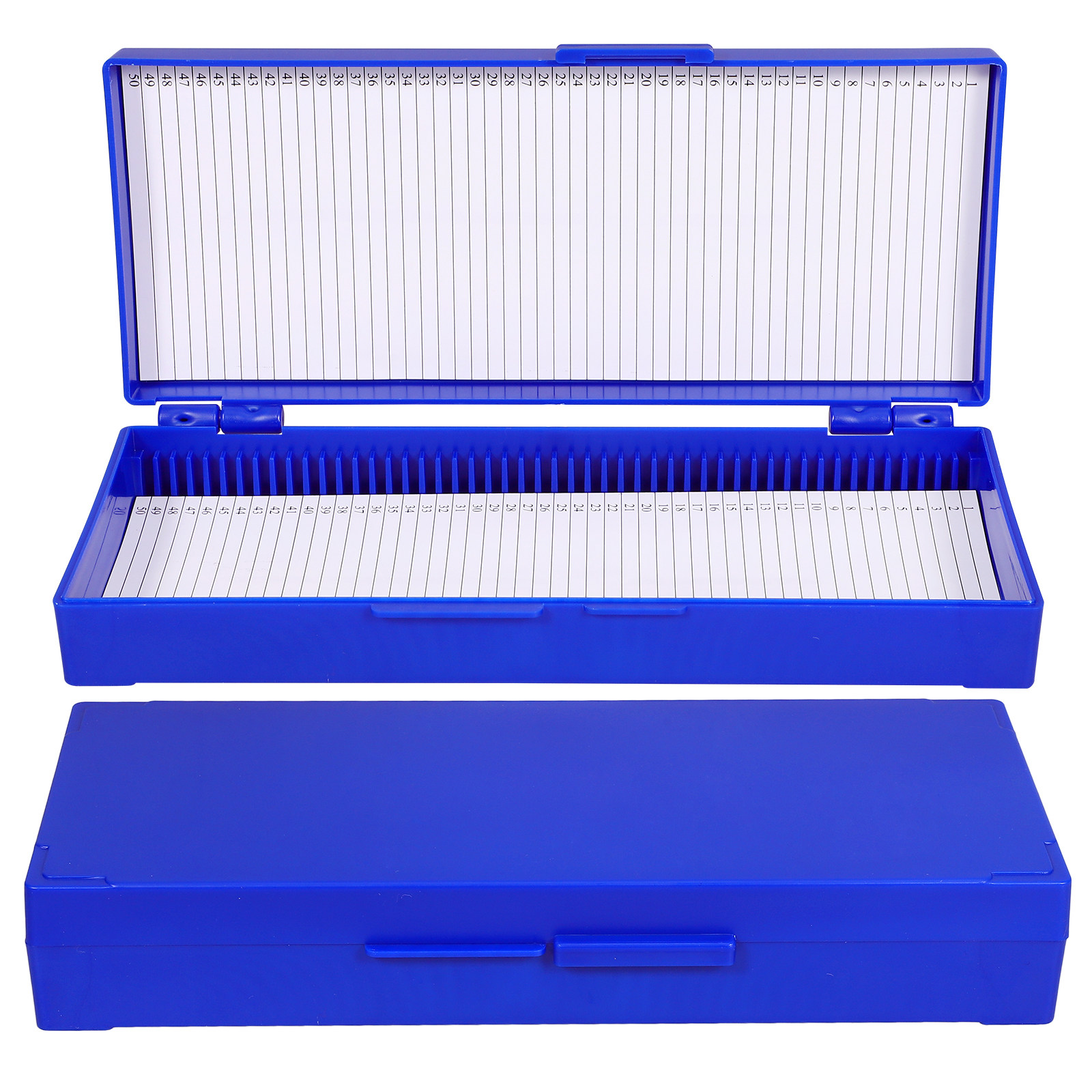2Pcs Slide Boxes ABS Material  - Pathology Slide Storage 评论和价格
