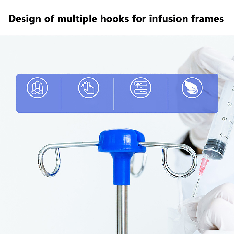 1Pc Hook Infusion Stand Clinic - Iv Infusion Pole 评论和价格