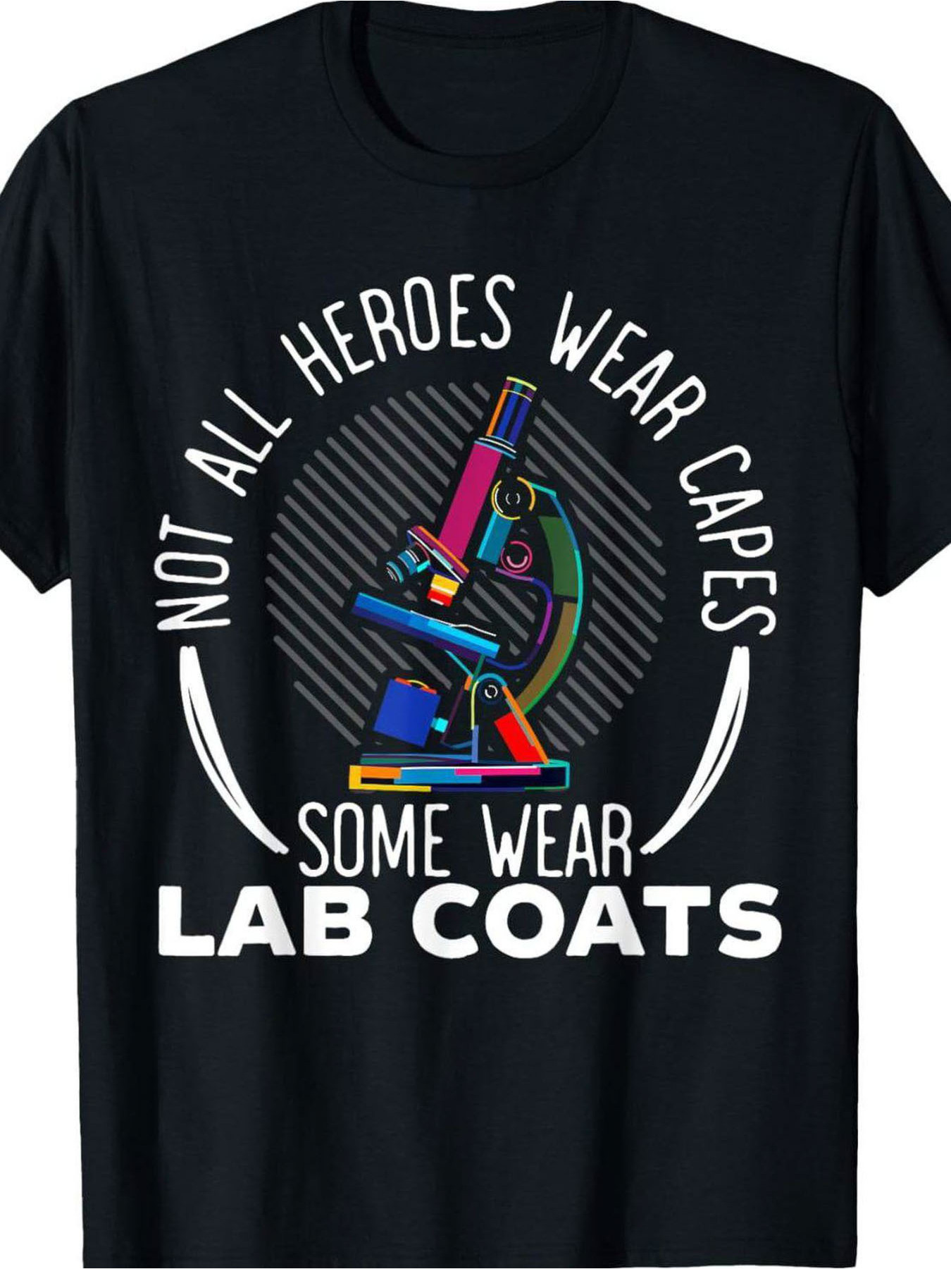 Men'S Black Crew Neck Short Sl - Medical Laboratory Technician 评论和价格