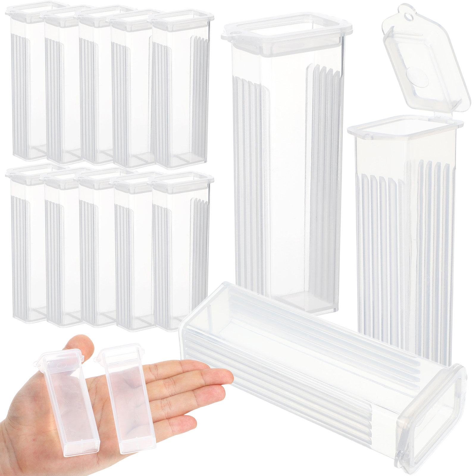 50Pcs Laboratory Slide Holder  - Pathology Slide Storage 评论和价格