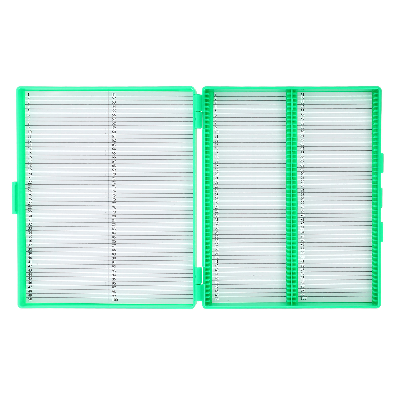 100-Piece Pathology Slide Boxe - Pathology Slide Storage 评论和价格