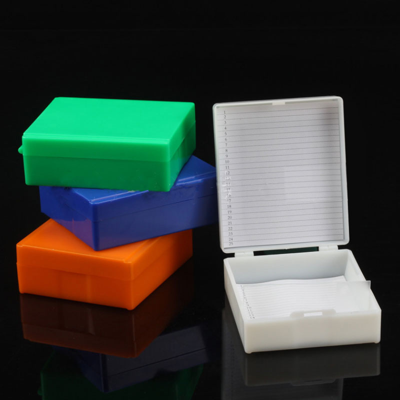 2PCS Plastic Microscope Slides - Pathology Slide Storage 评论和价格