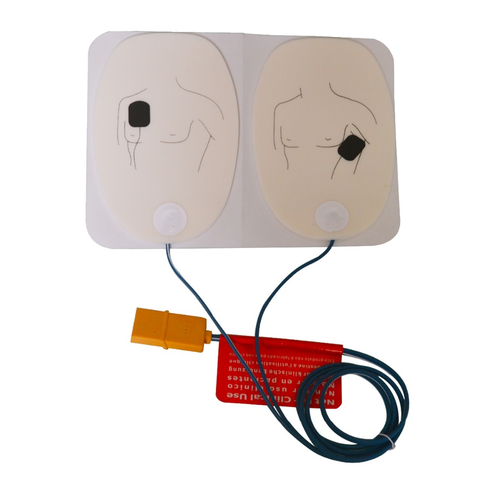 1pair AED Training ECG Defibri - Defibrillator Aed Trainer 评论和价格