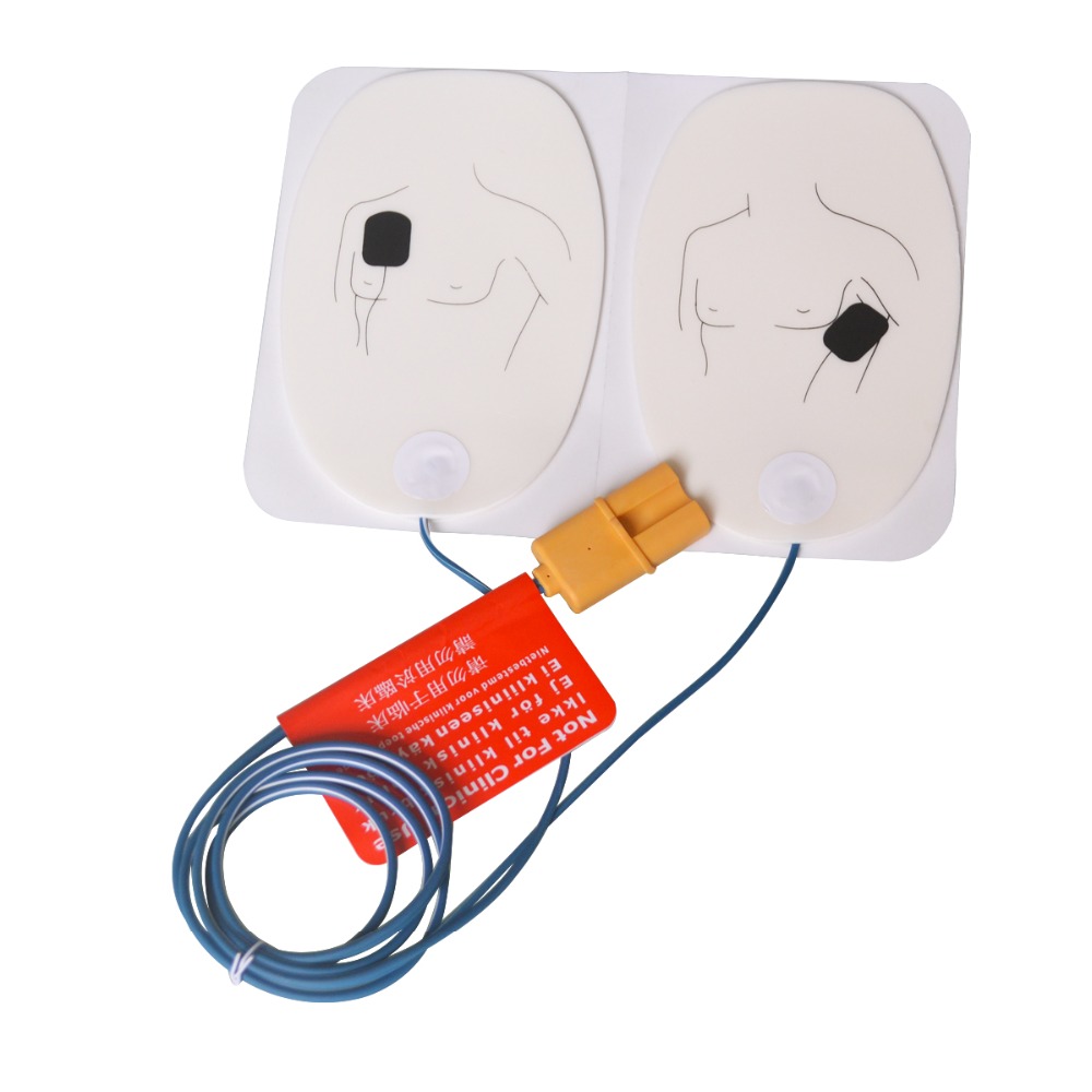 1pair AED Training ECG Defibri - Defibrillator Aed Trainer 评论和价格