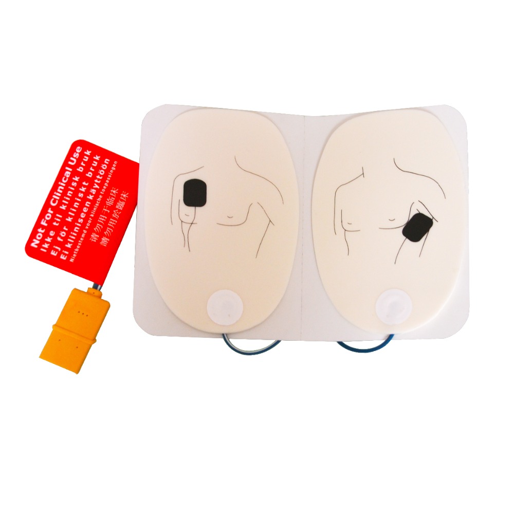 1pair AED Training ECG Defibri - Defibrillator Aed Trainer 评论和价格