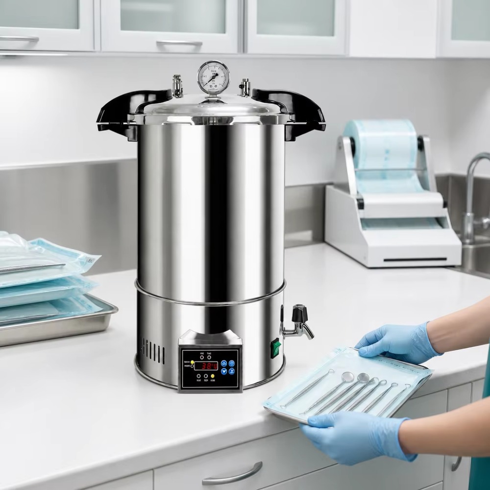 24L Digital Autoclave Steam St - Medical Lab 评论和价格