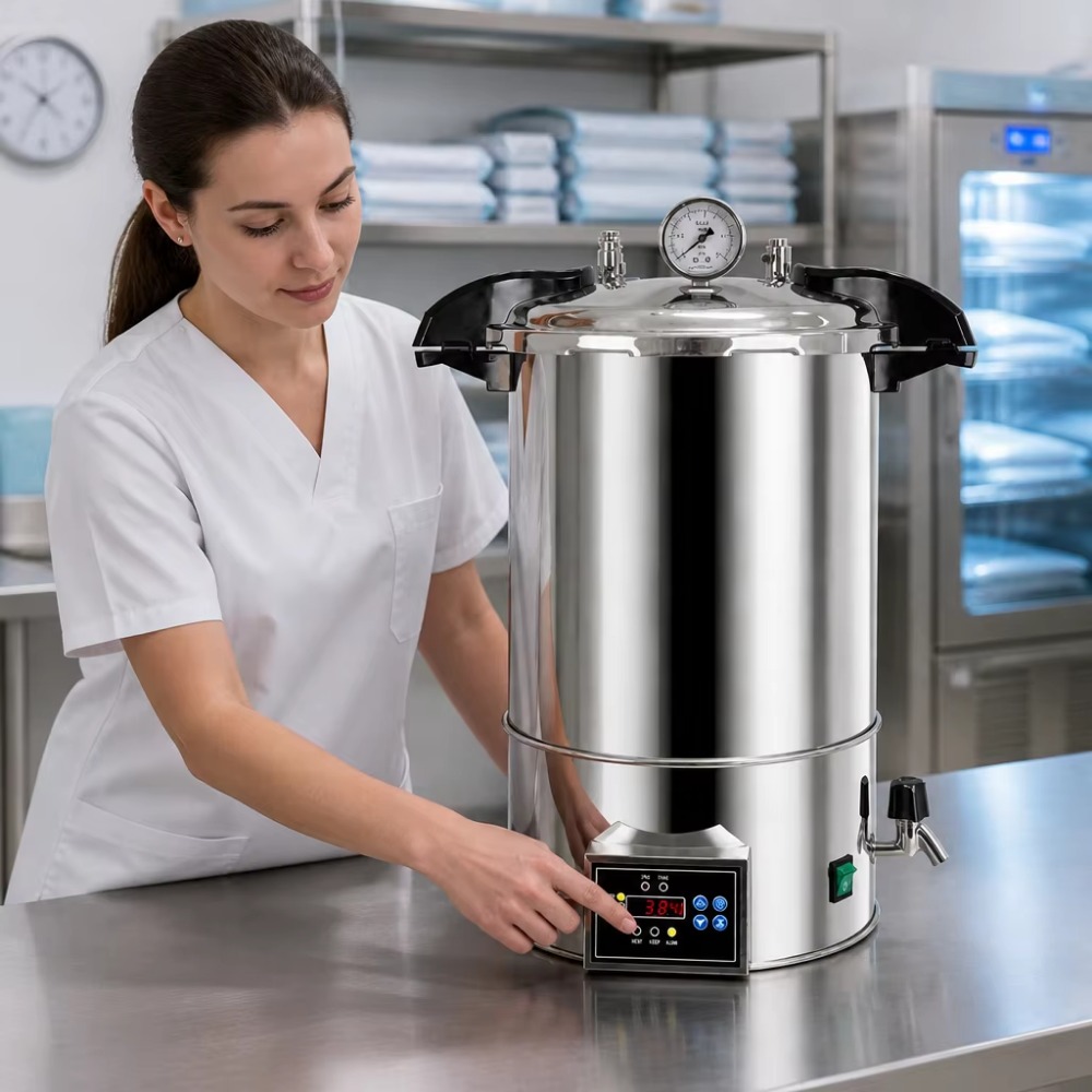 24L Digital Autoclave Steam St - Medical Lab 评论和价格